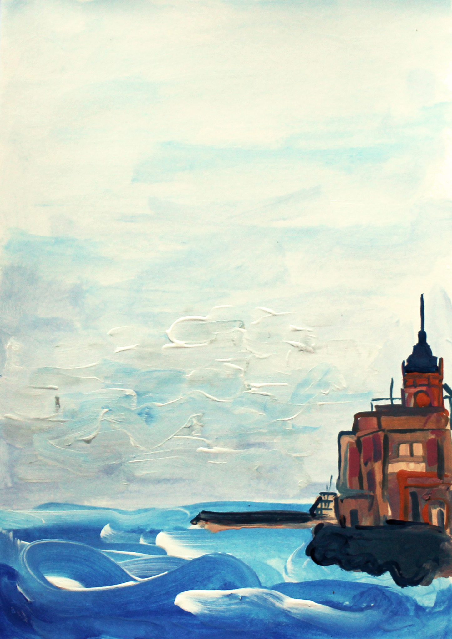 Sitges by the Beach - No.2 - Fine Art Print