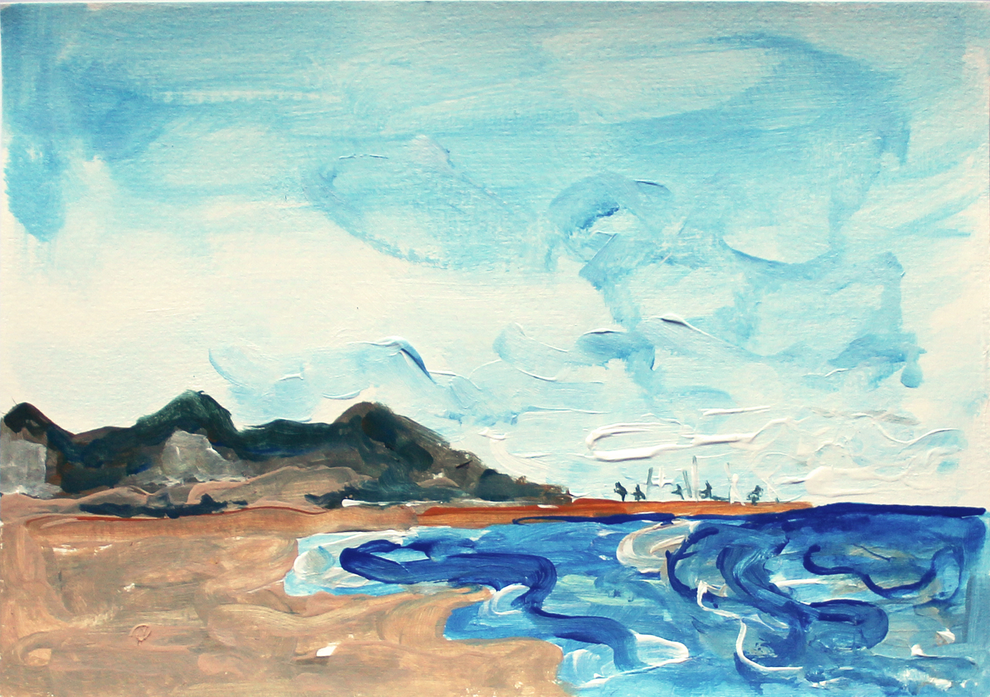 Sitges by the Beach - No.1 - Fine Art Print
