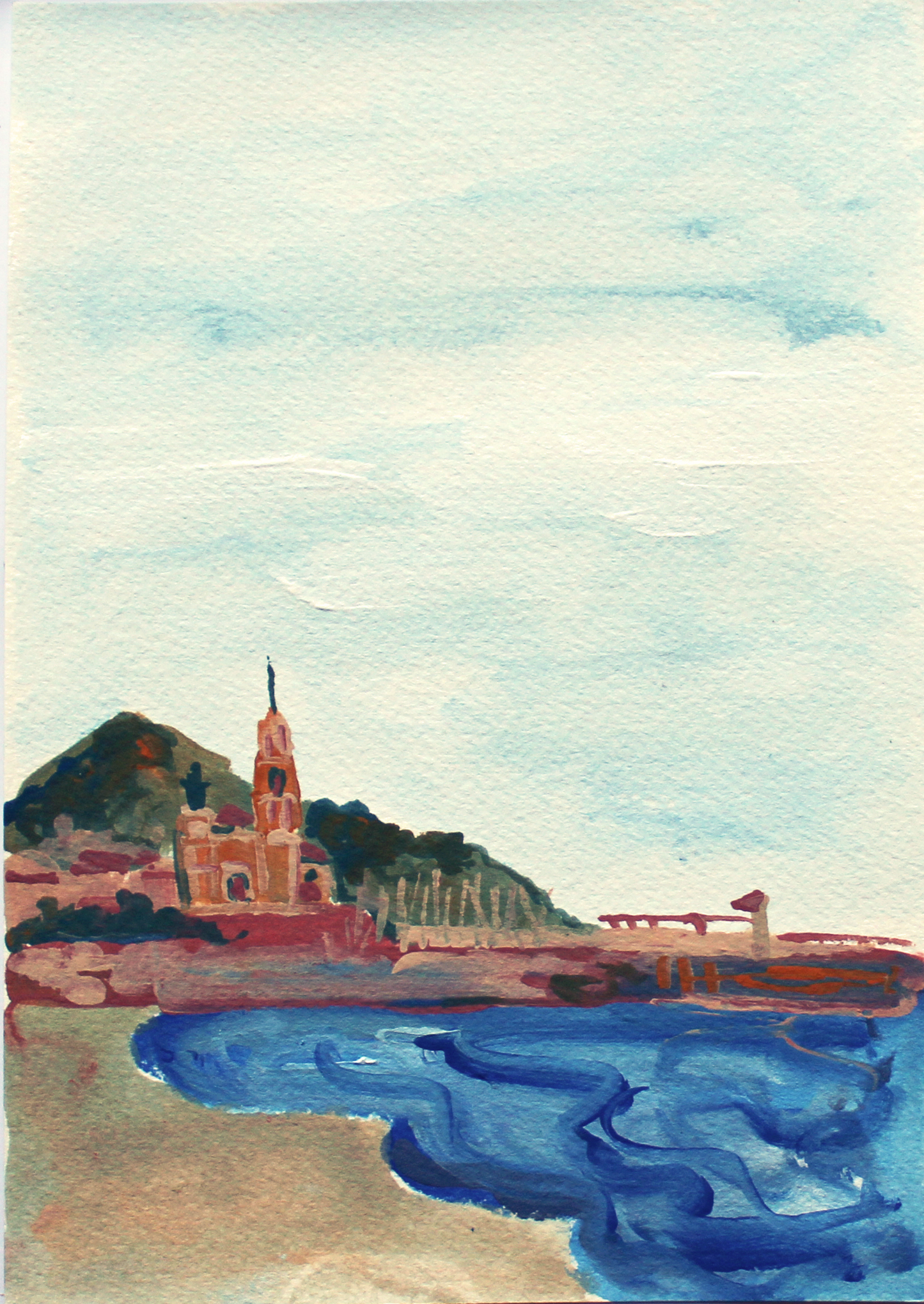 Sitges by the Beach - No.3 - Fine Art Print