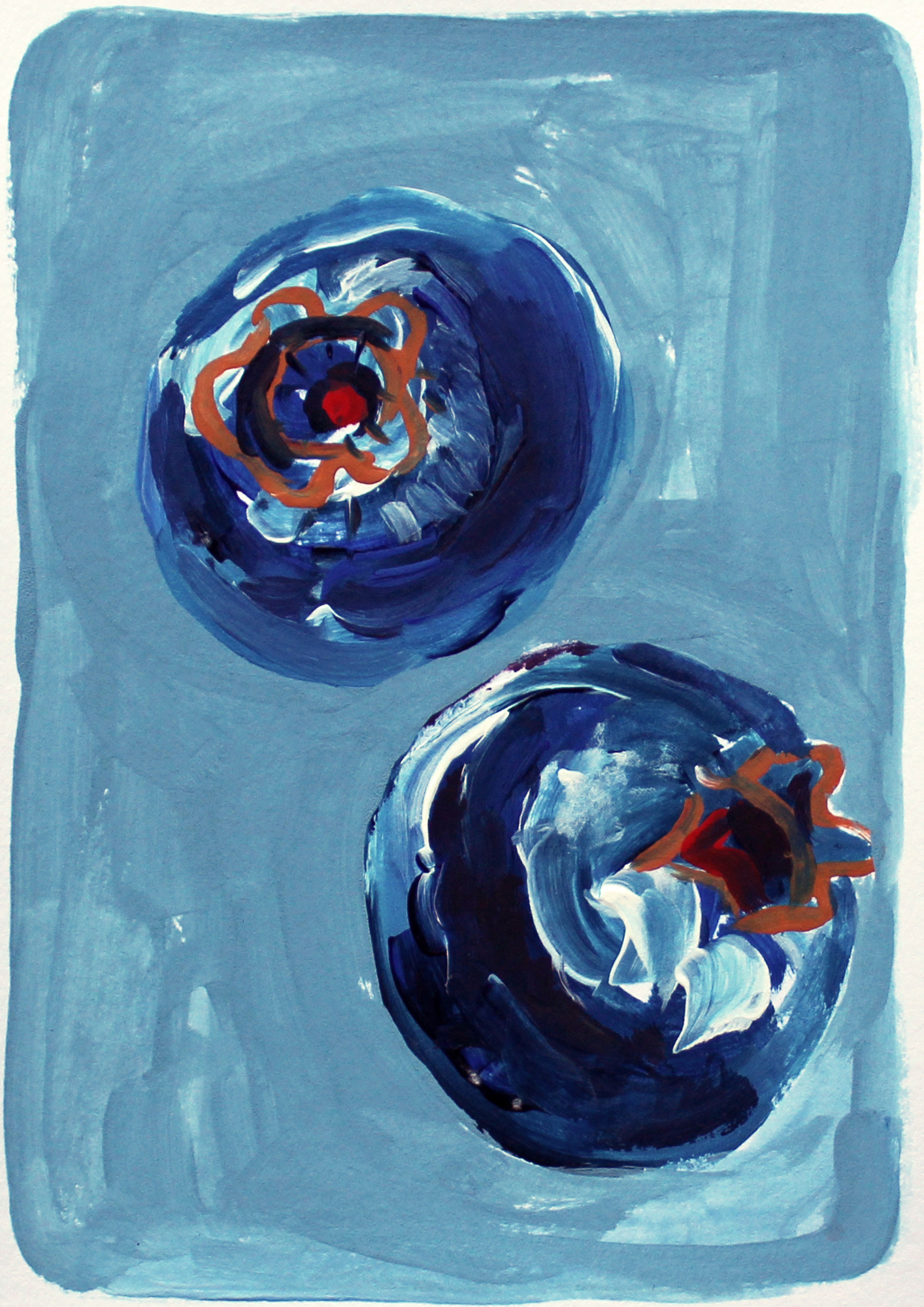 Blue Berries - Fine Art Print