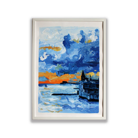 Sitges by the Beach - No. 13 - Original Painting