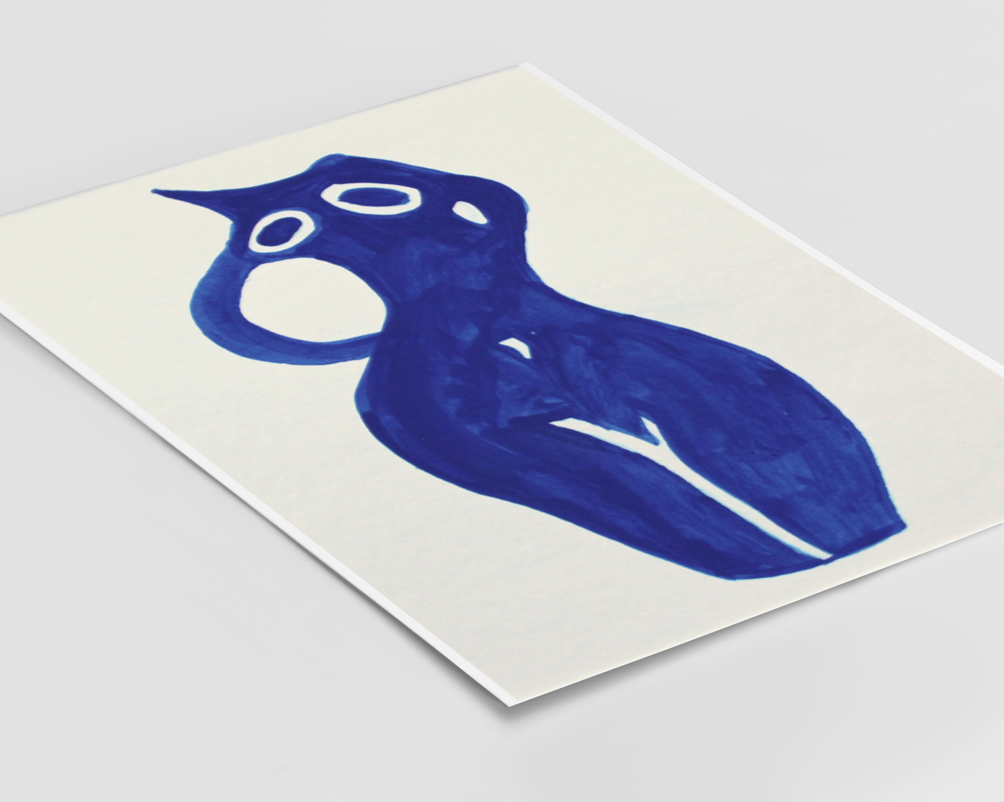 Blue Pot - No.03 - Fine Art Print