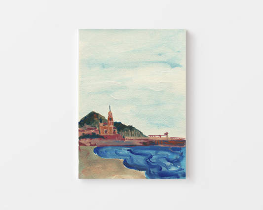 Sitges by the Beach - No.3 - Fine Art Print